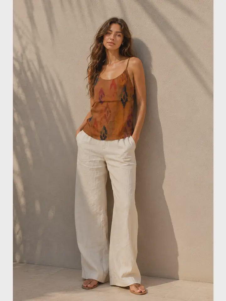 Cami Blouse Camel