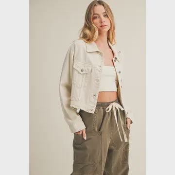 Bone Denim Jacket