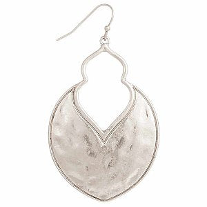 Arabesque Hammered Earring